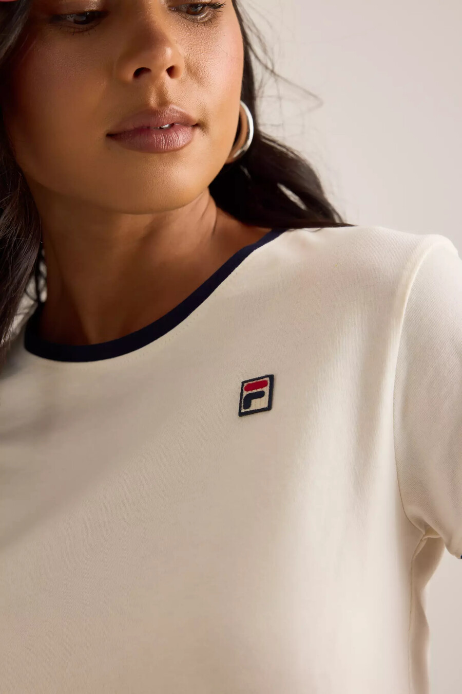 camiseta de bebé fila azzura