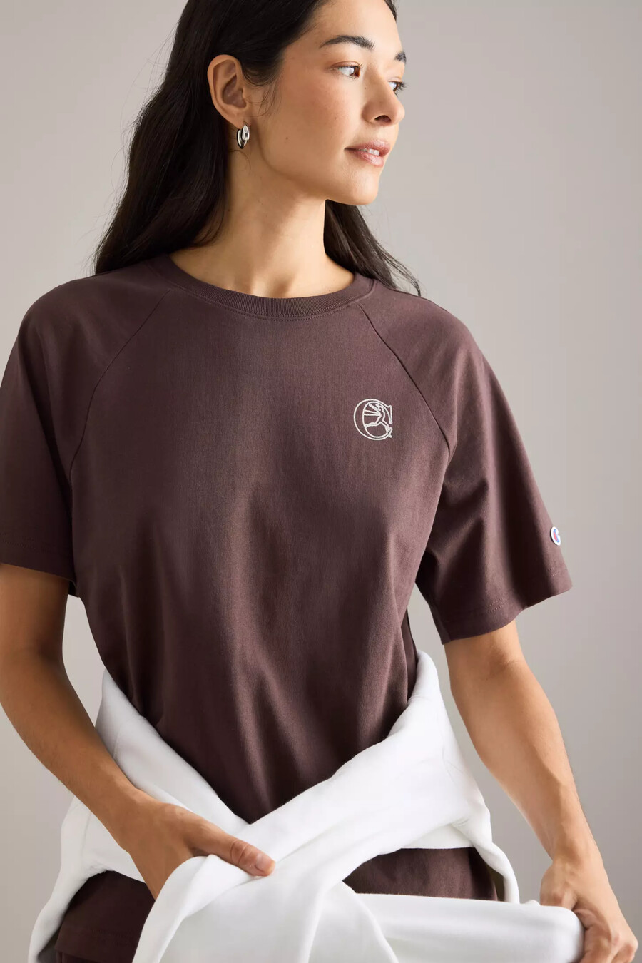 camiseta de manga raglán champion