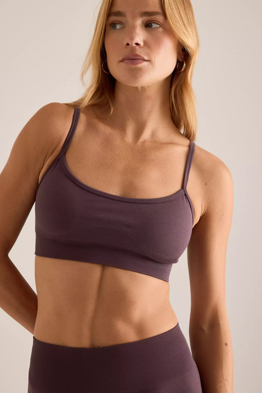 sujetador deportivo tipo bandeau sculpt tala
