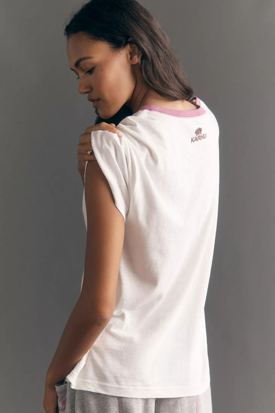 camiseta gráfica extragrande daily practice x karhu