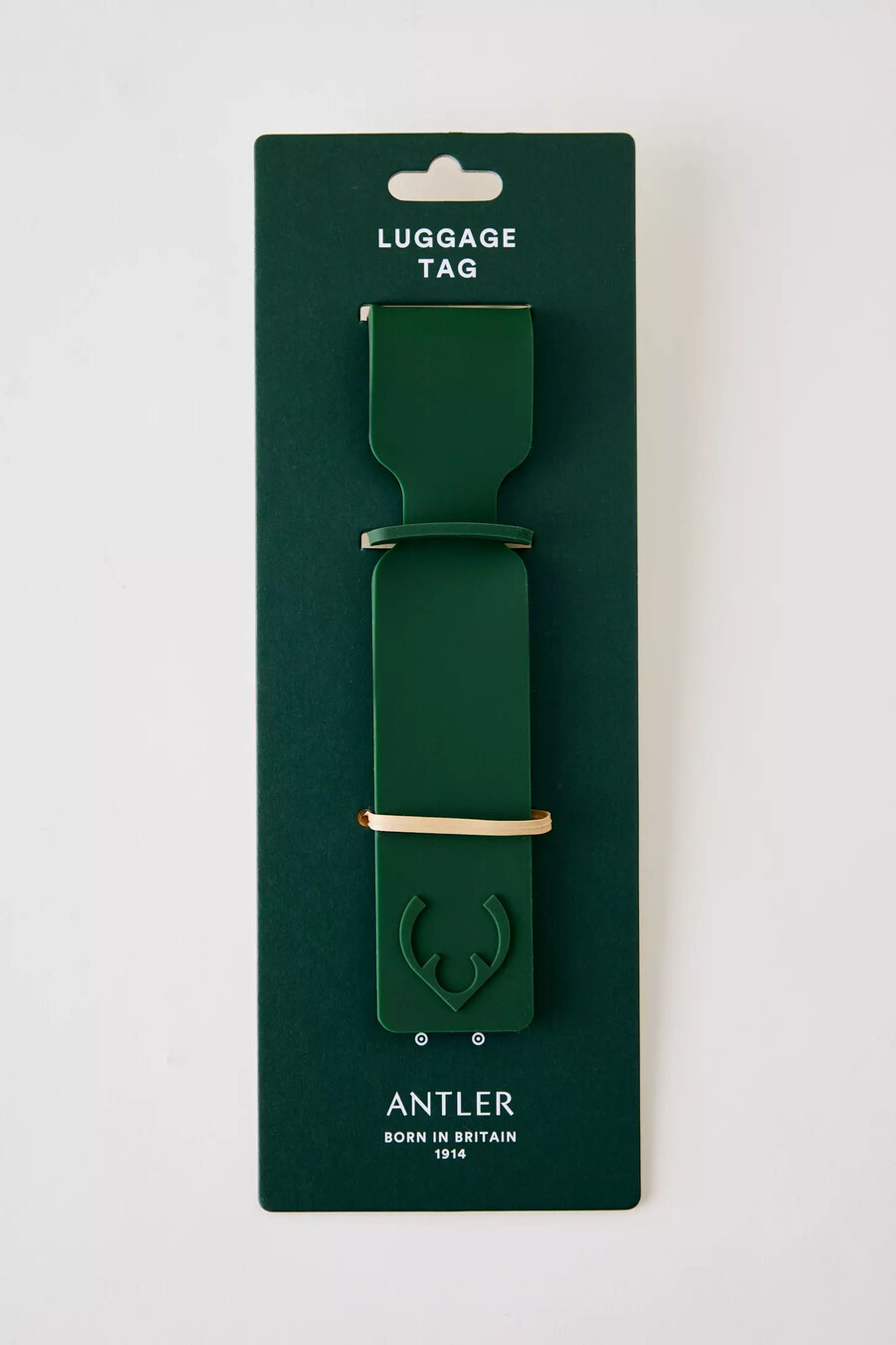 etiqueta de equipaje antler