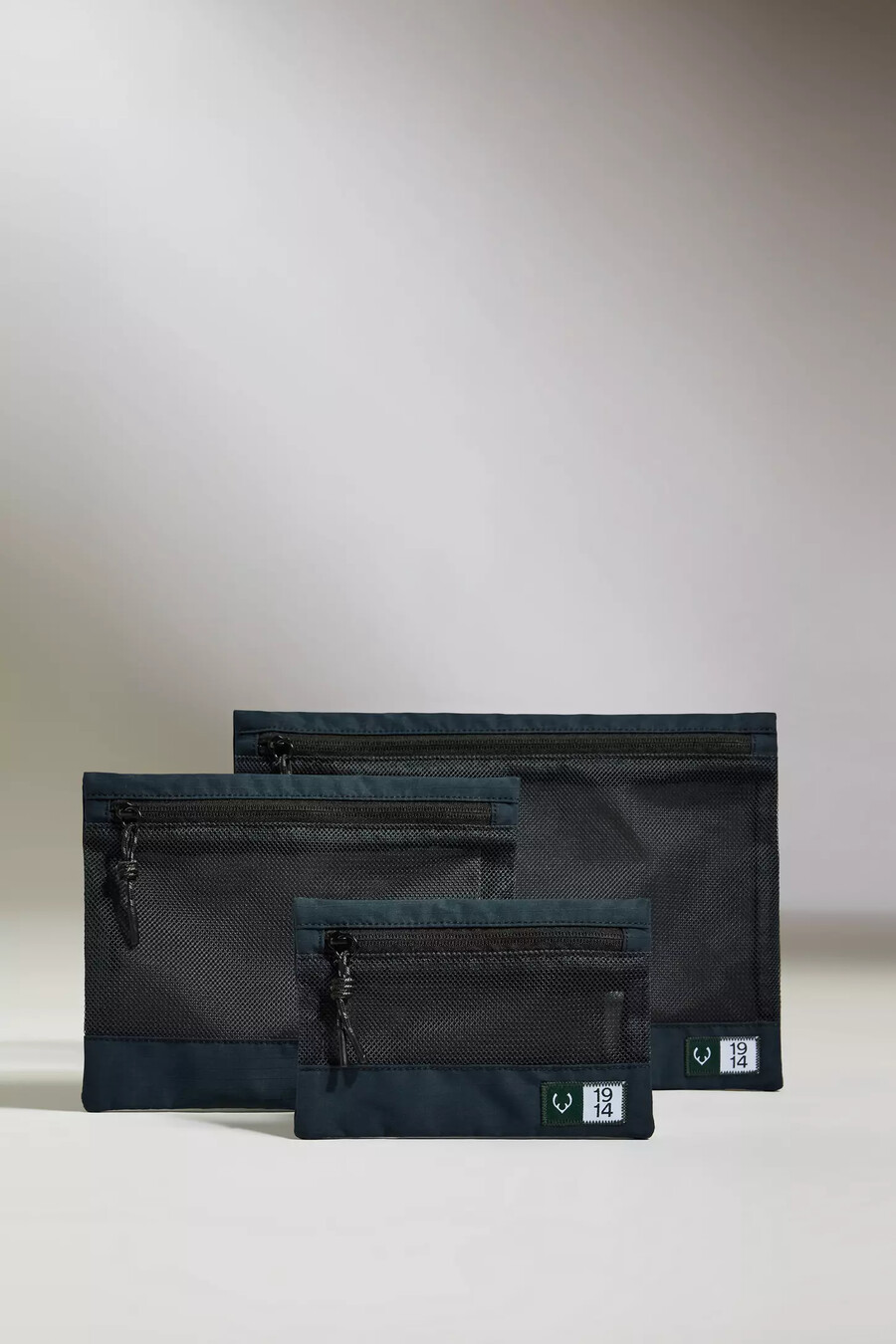 estuches de viaje esenciales antler juego de 3