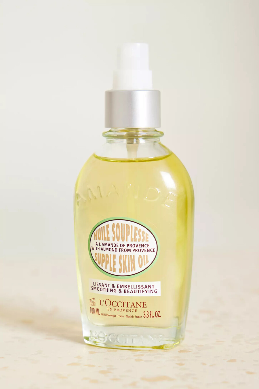aceite de almendras para piel flexible de loccitane