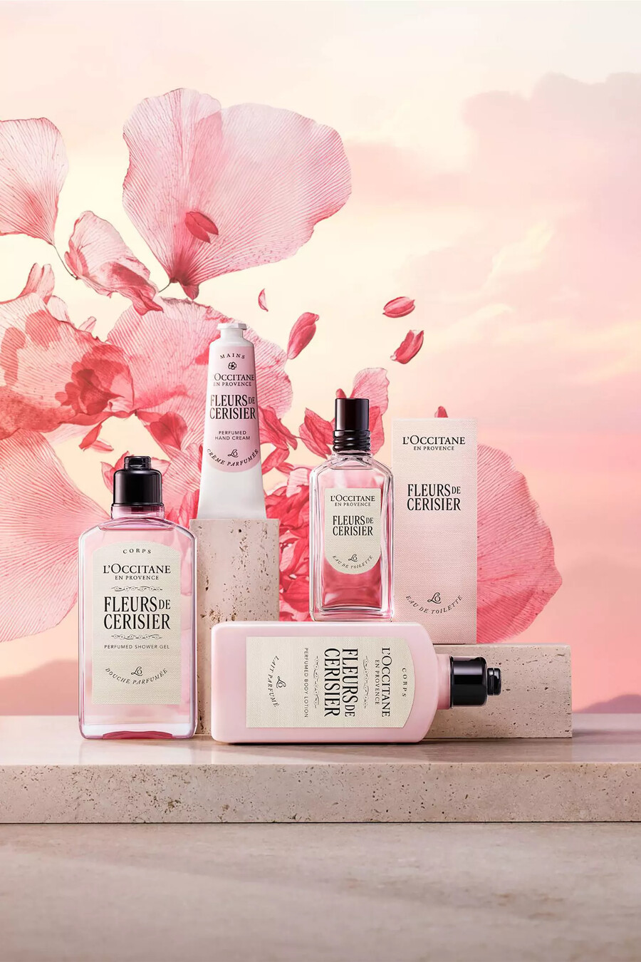 loccitane leche corporal fleurs de cerisier