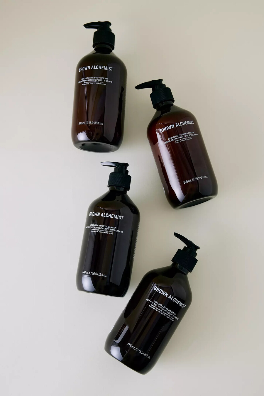 crema de manos reparadora grown alchemist 500 ml