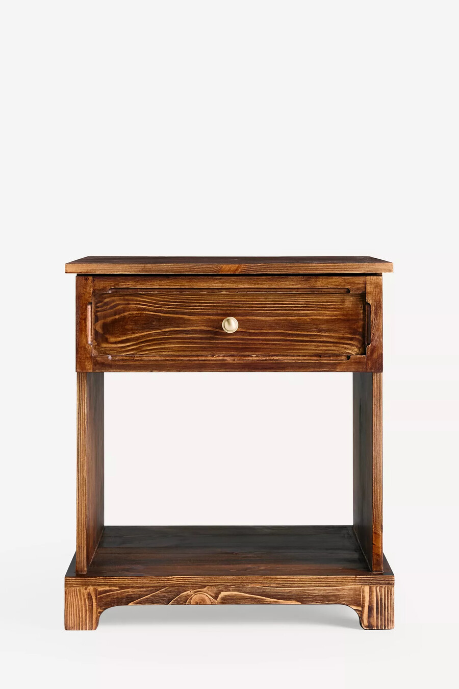 mesa auxiliar de madera whitney