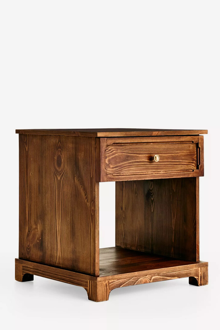 mesa auxiliar de madera whitney