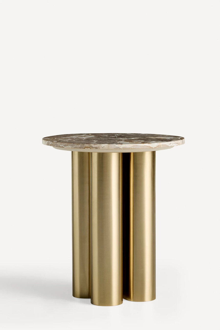 mesa auxiliar de mármol clover