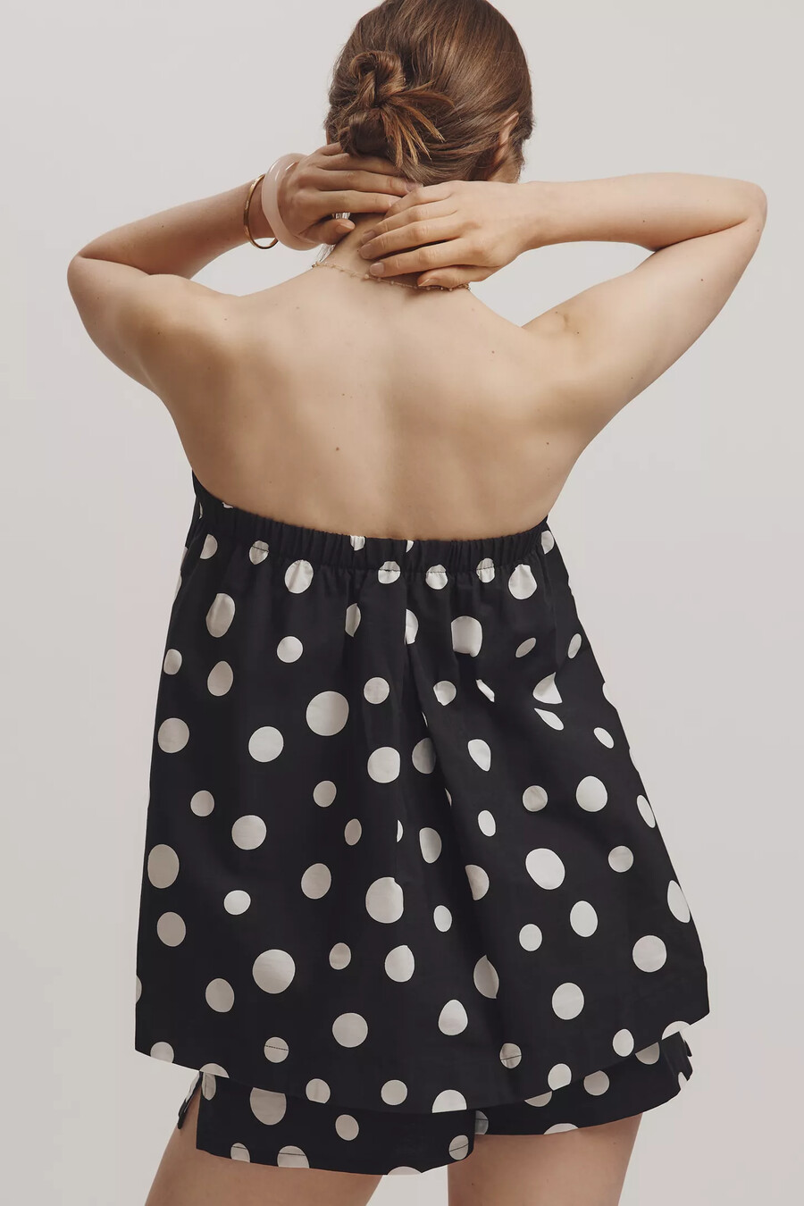 top bandeau de algodón con vuelo maeve