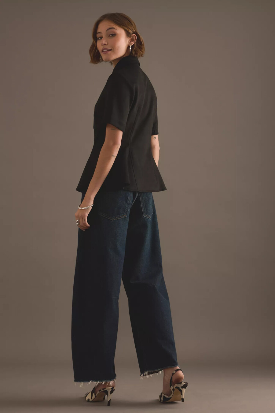 blusa exquise nara de ante sintético