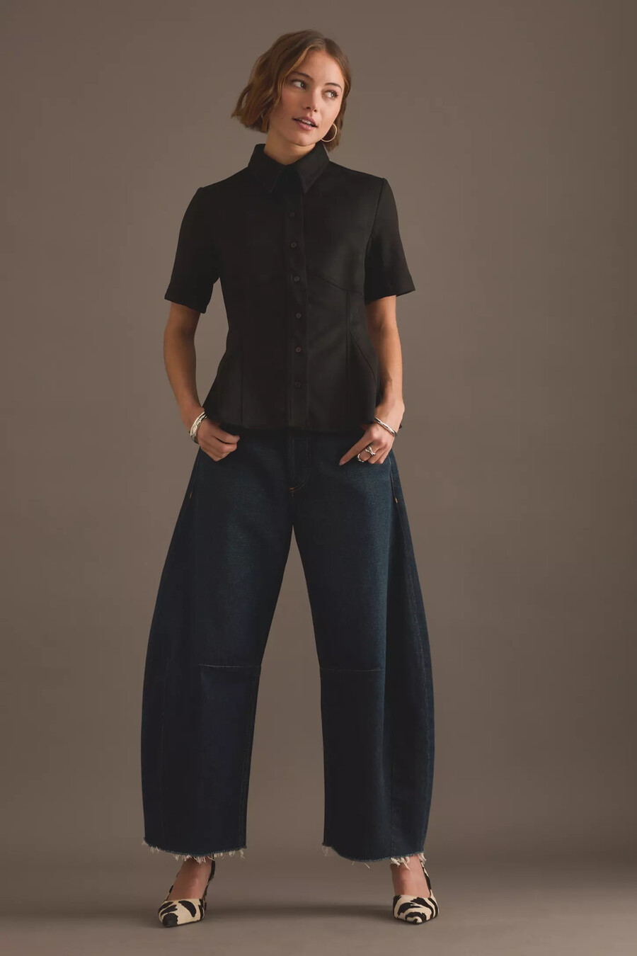 blusa exquise nara de ante sintético