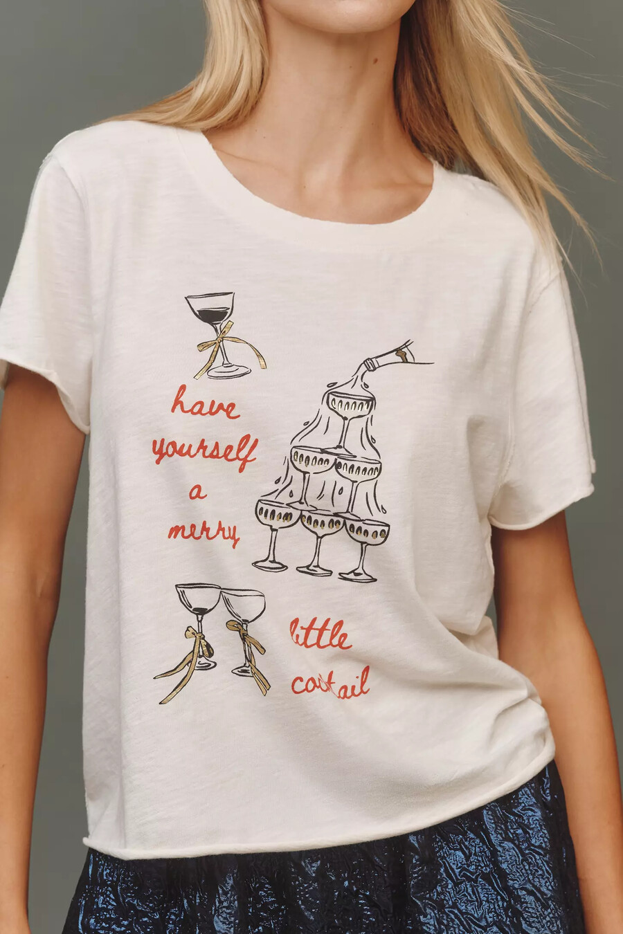 camiseta de cóctel alegre de maeve x daniela berkhout