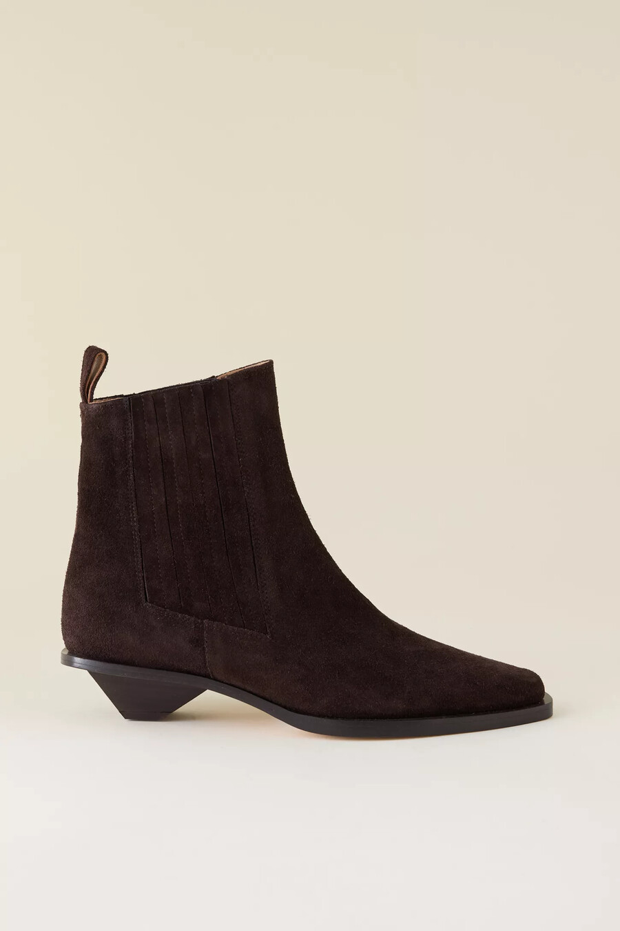 botas de ante índigo halagadas