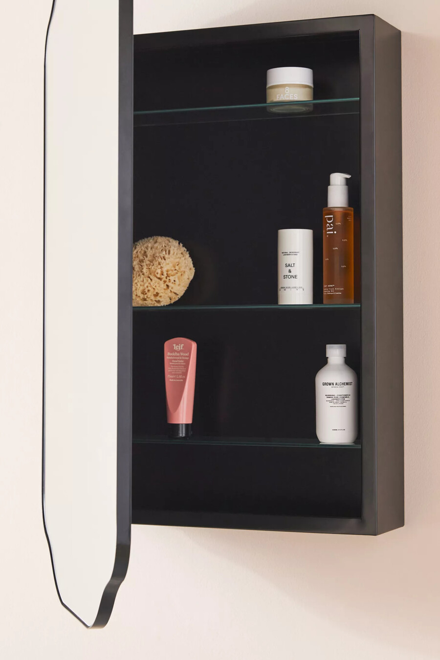 armario de pared para baño con espejo sebastian