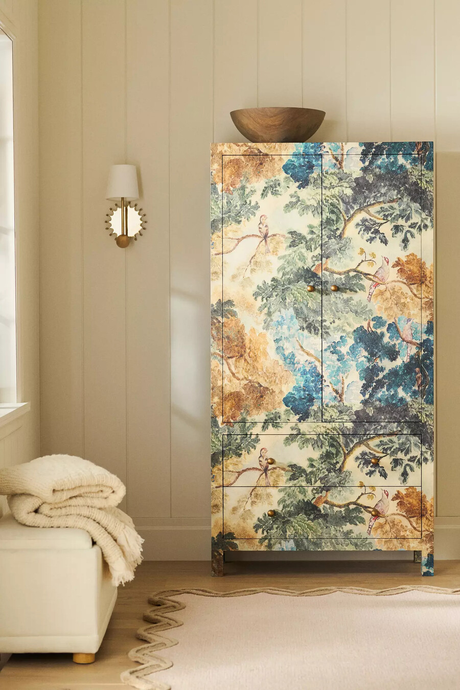 gabinete hale tall judarn estampado
