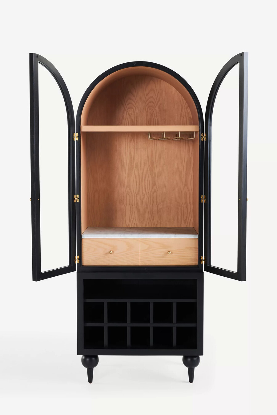 mueble bar delgado fern de 72 pulgadas