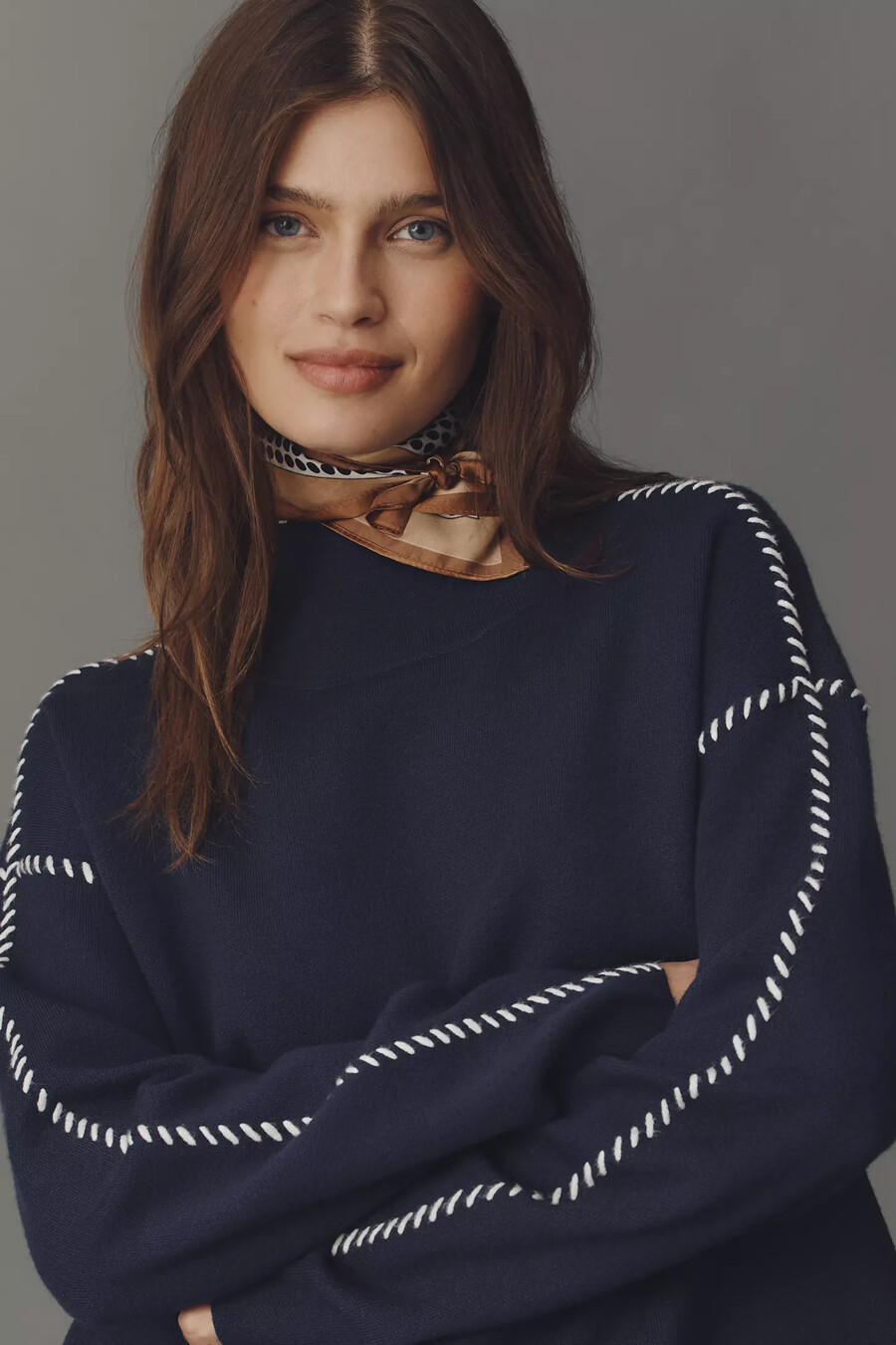 jersey de cuello alto maeve carys jersey