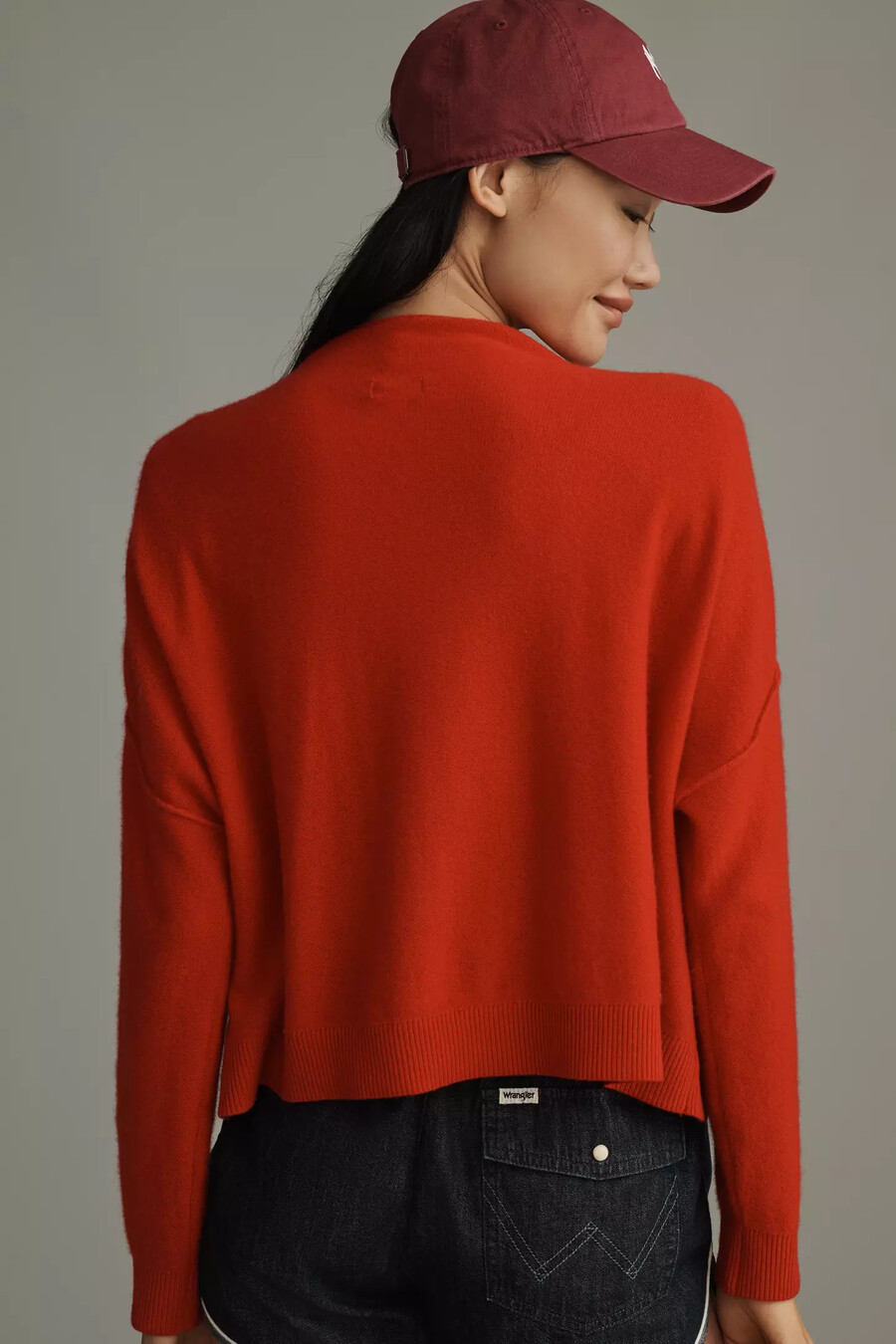 jersey de cuello alto de cachemira alani jersey