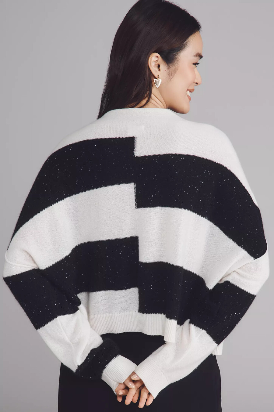 jersey de cuello alto de cachemira alani jersey
