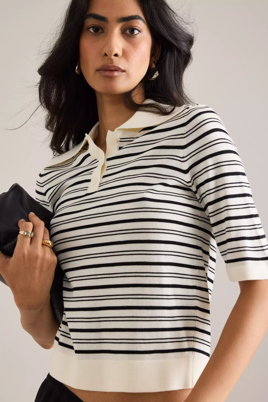 polo de punto thea seleccionado