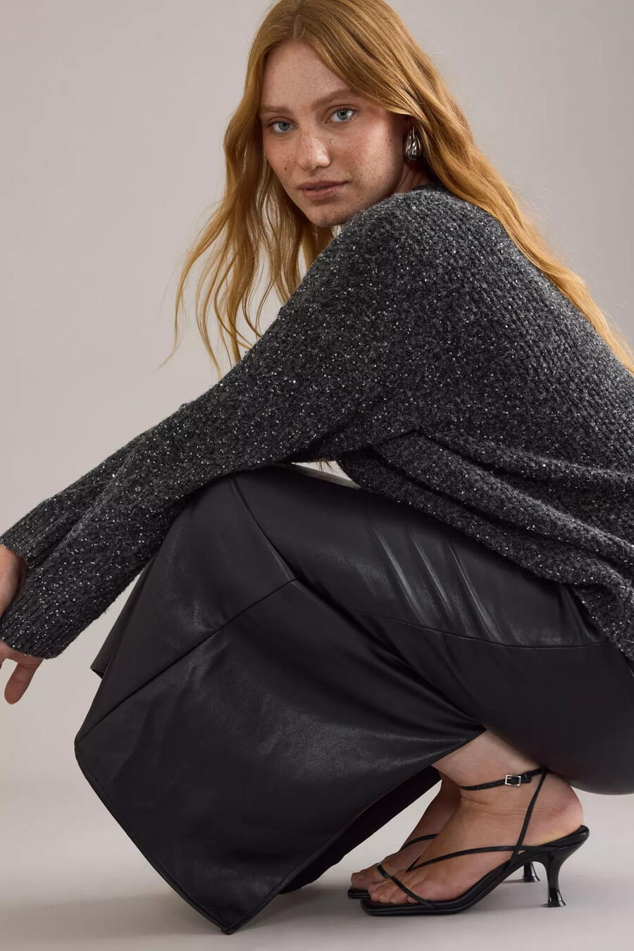 jersey de lentejuelas de anthropologie