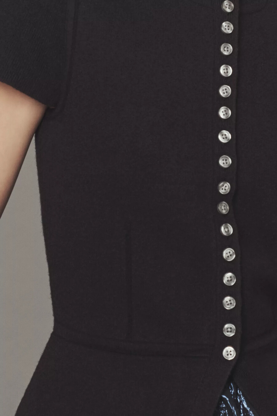 jersey de manga corta y cuello alto maeve