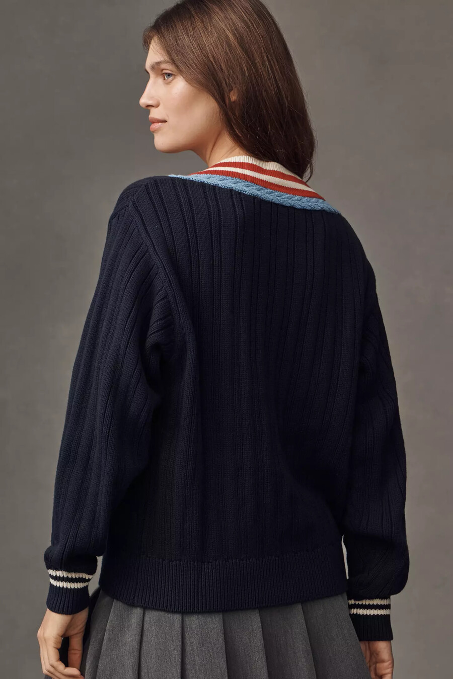 jersey de cuello en v josette de the upside x anthropologie