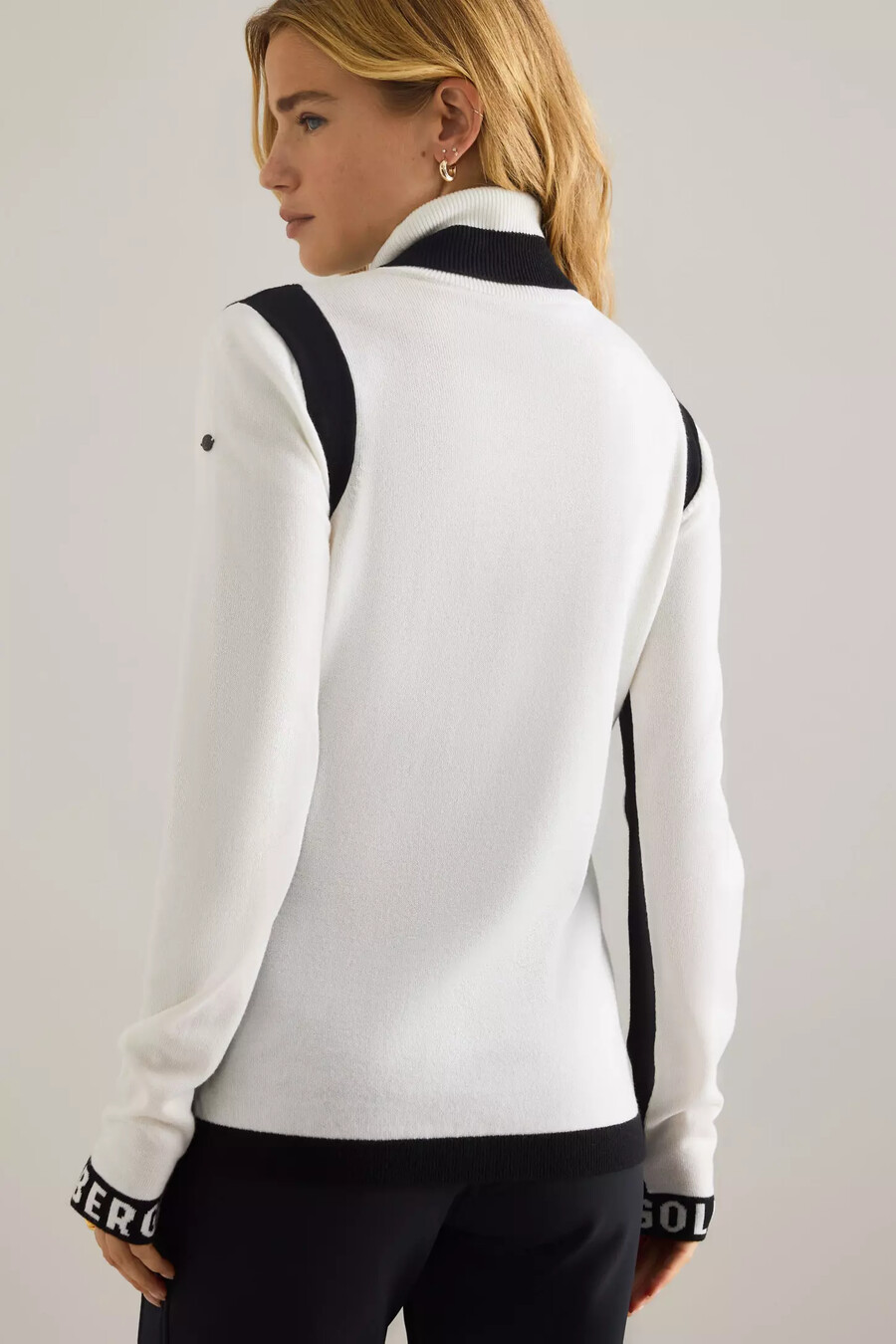 jersey de mezcla de lana de manga larga noemi de goldbergh