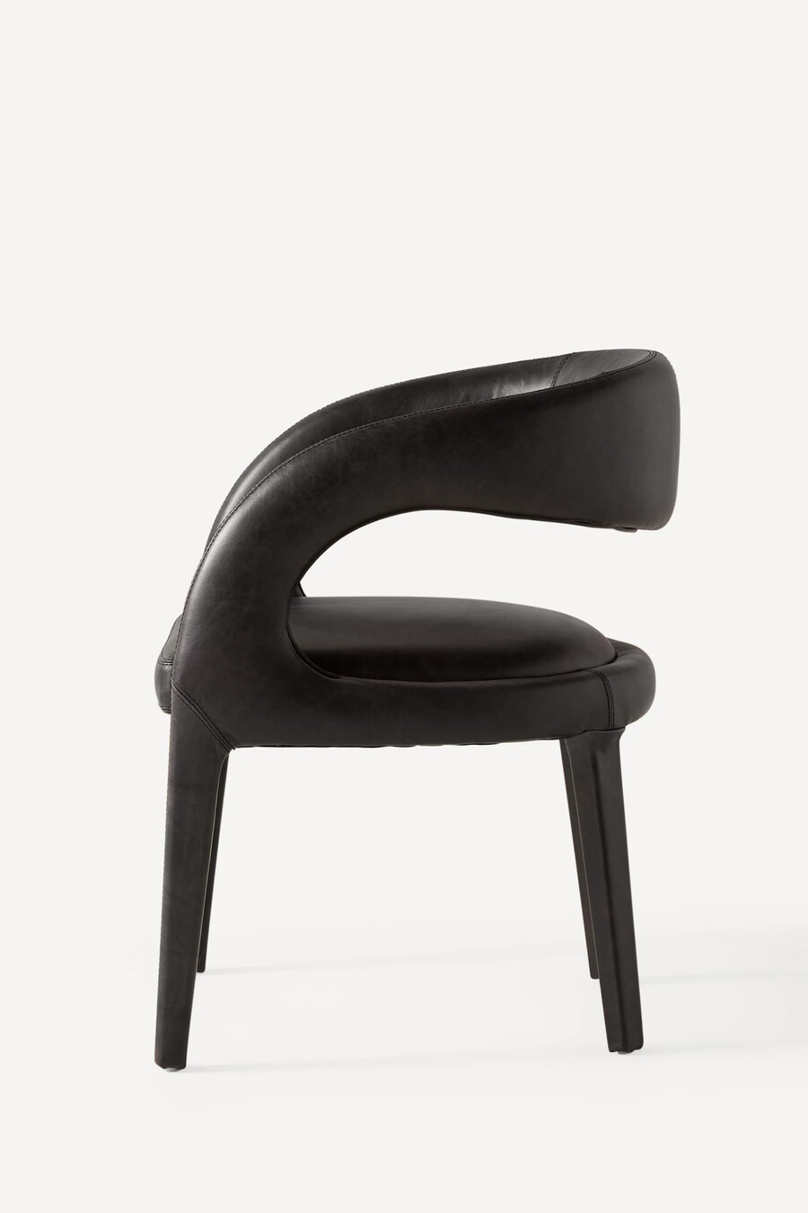 silla de comedor de cuero hagen