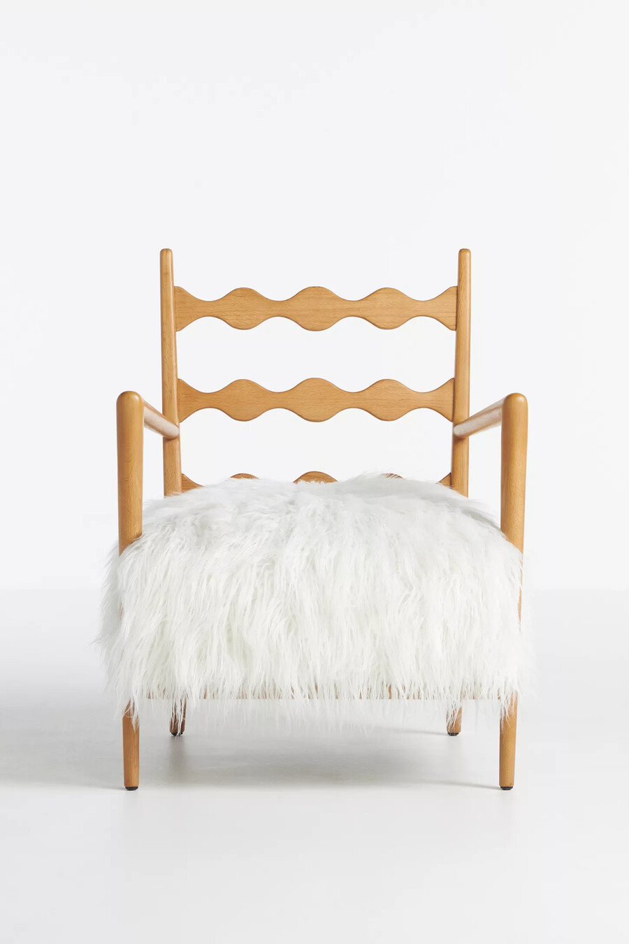 silla decorativa de piel sintética katie hodges