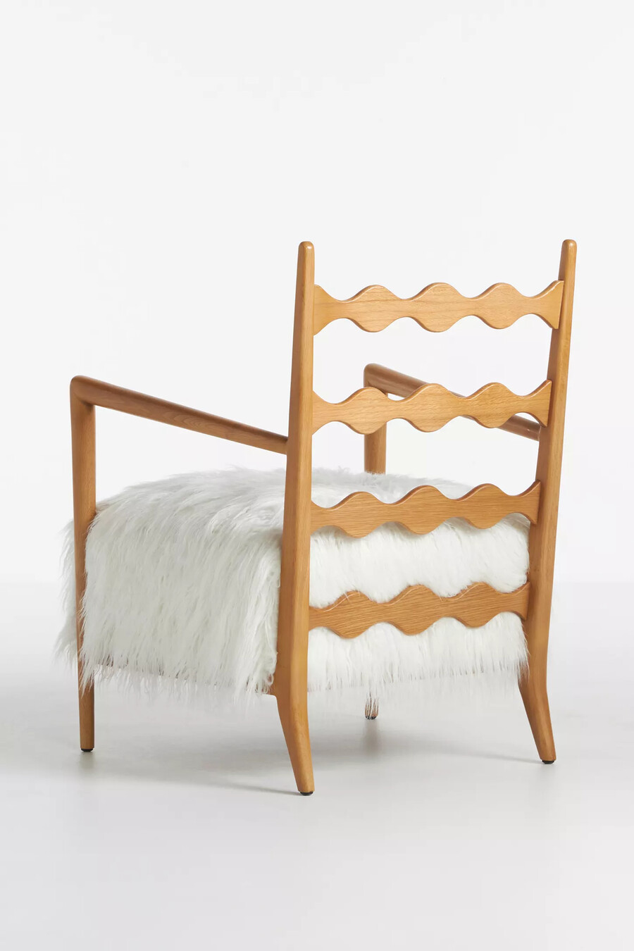 silla decorativa de piel sintética katie hodges