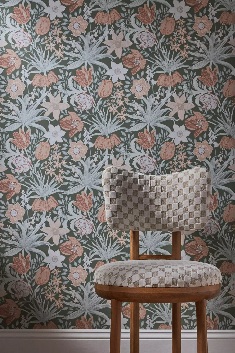 silla de comedor irie jacquard
