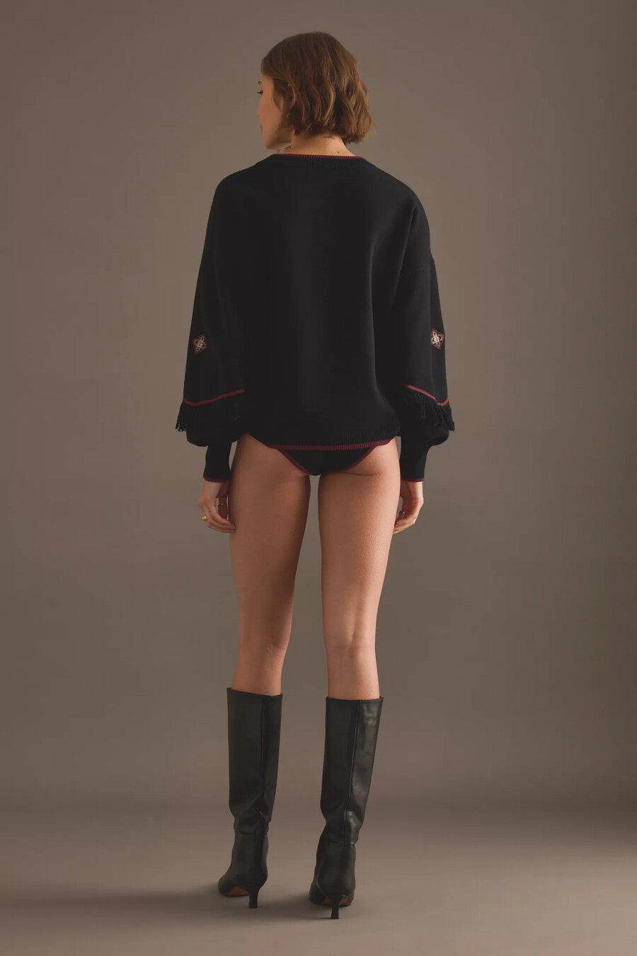 pantalones cortos de safari nunca completamente vestidos