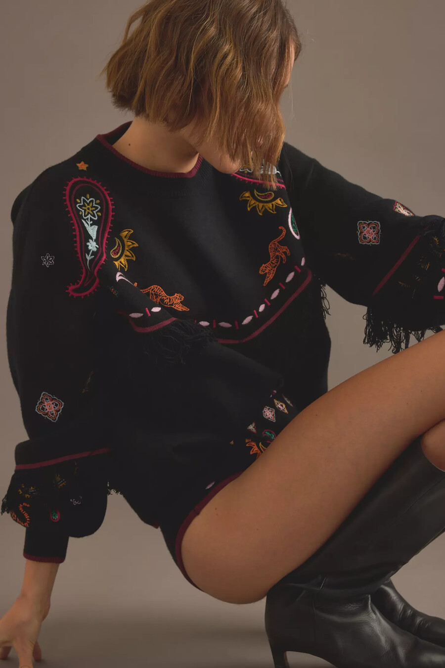 pantalones cortos de safari nunca completamente vestidos