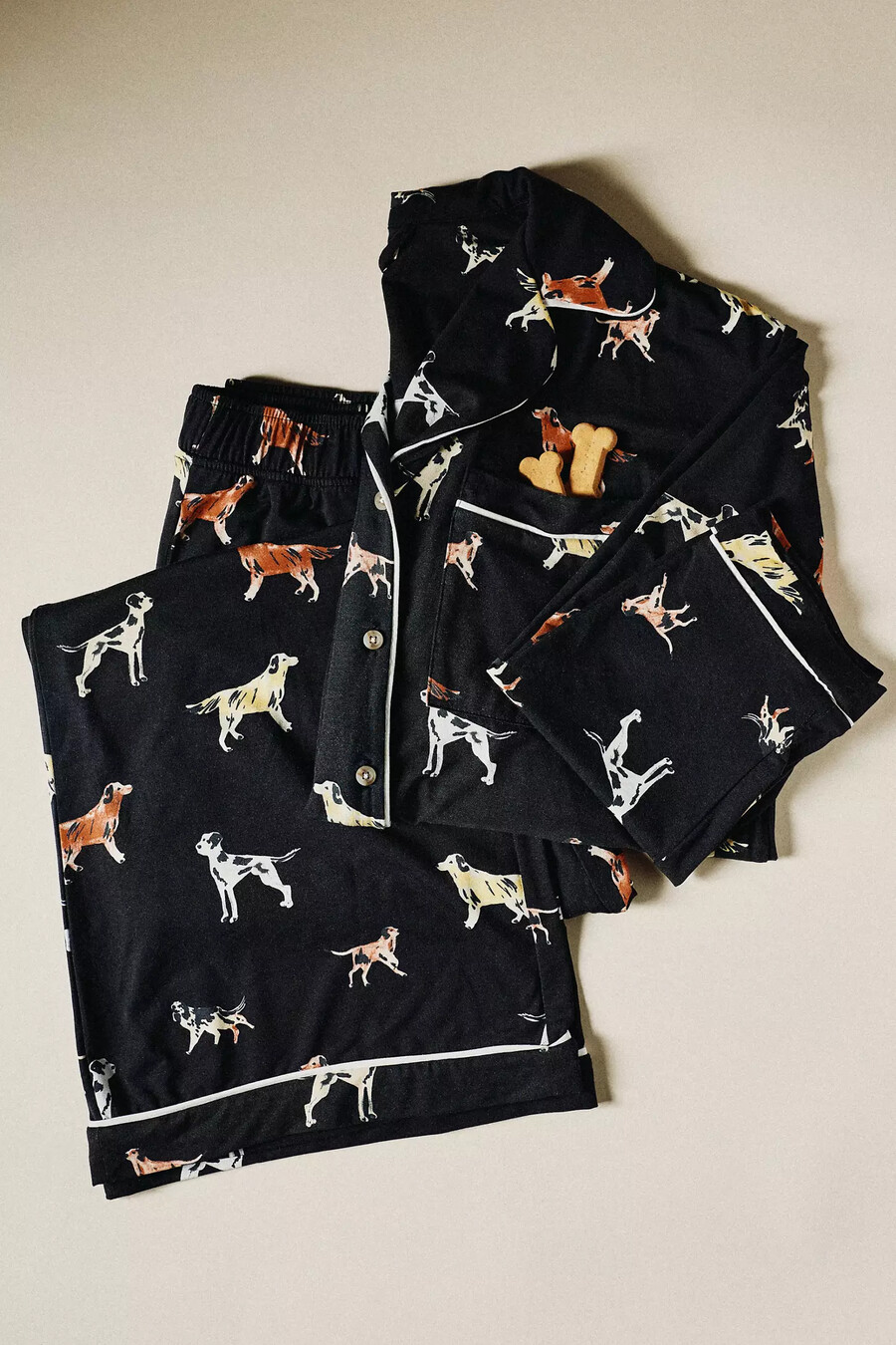 pantalones de pijama con ribete de briar