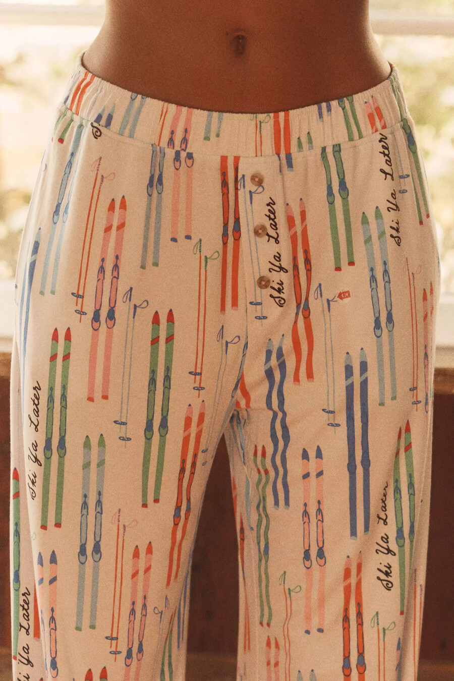 pantalones de pijama con ribete de briar