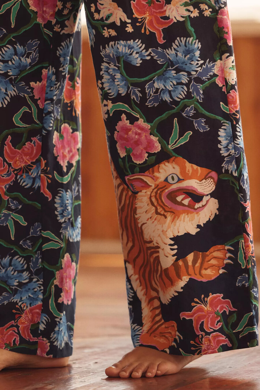 pantalones de pijama de franela lyrebird