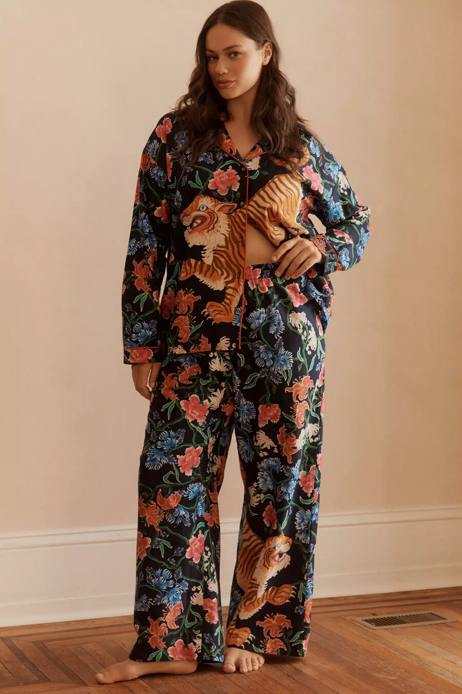 pantalones de pijama de franela lyrebird