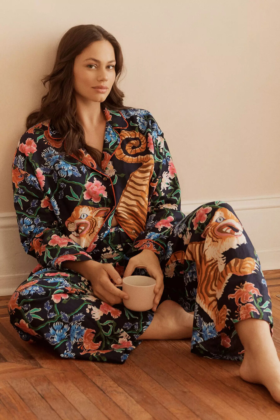 pantalones de pijama de franela lyrebird