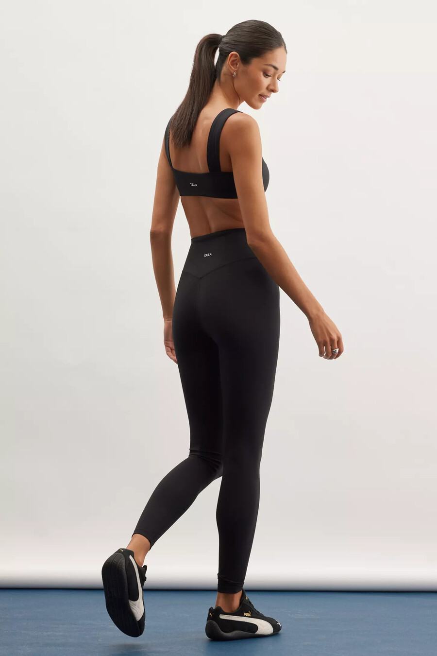 leggings de cintura alta envolventes tala dayflex