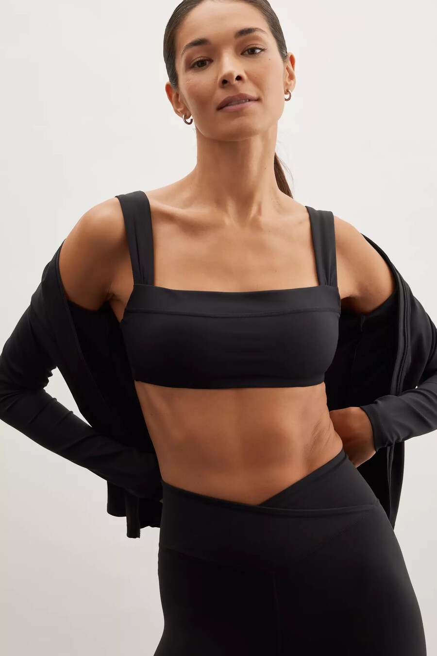leggings de cintura alta envolventes tala dayflex