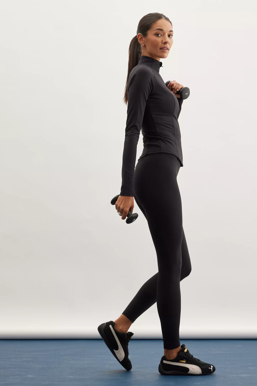 leggings de cintura alta envolventes tala dayflex