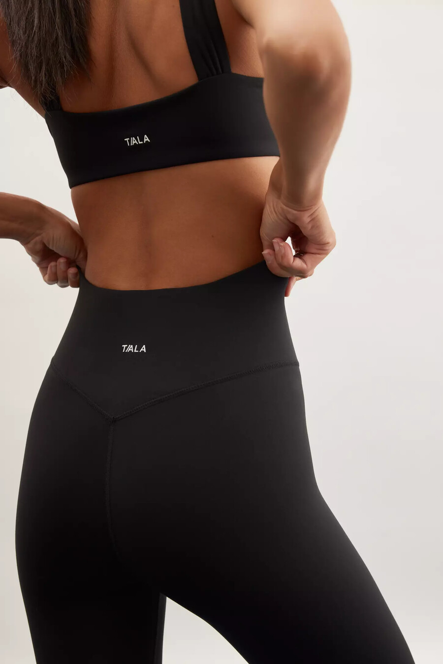 leggings de cintura alta envolventes tala dayflex