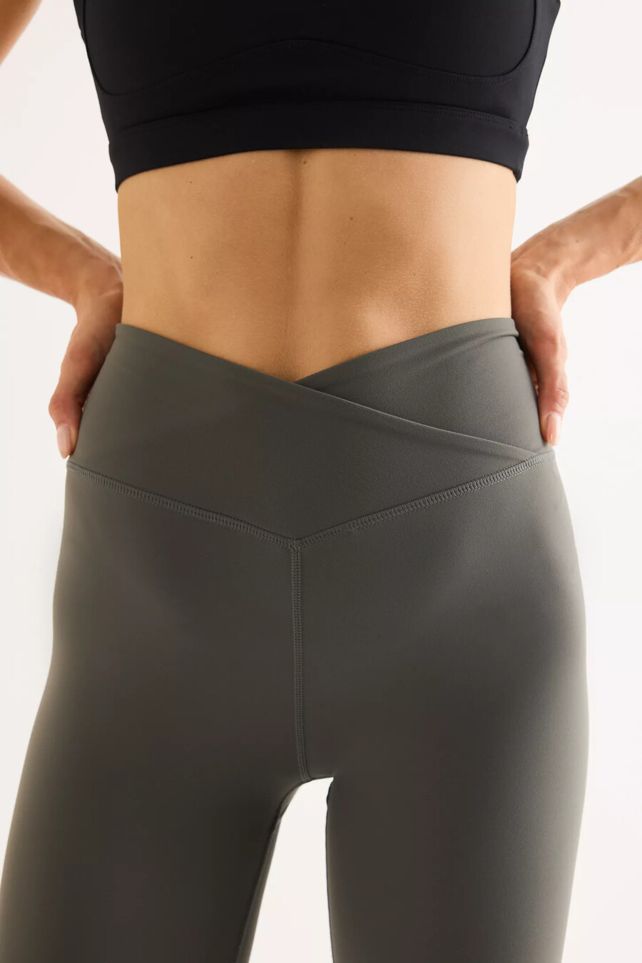 leggings de cintura alta envolventes tala dayflex