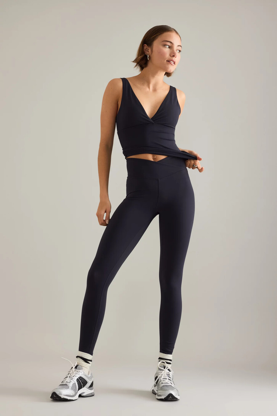 leggings de cintura alta envolventes tala dayflex