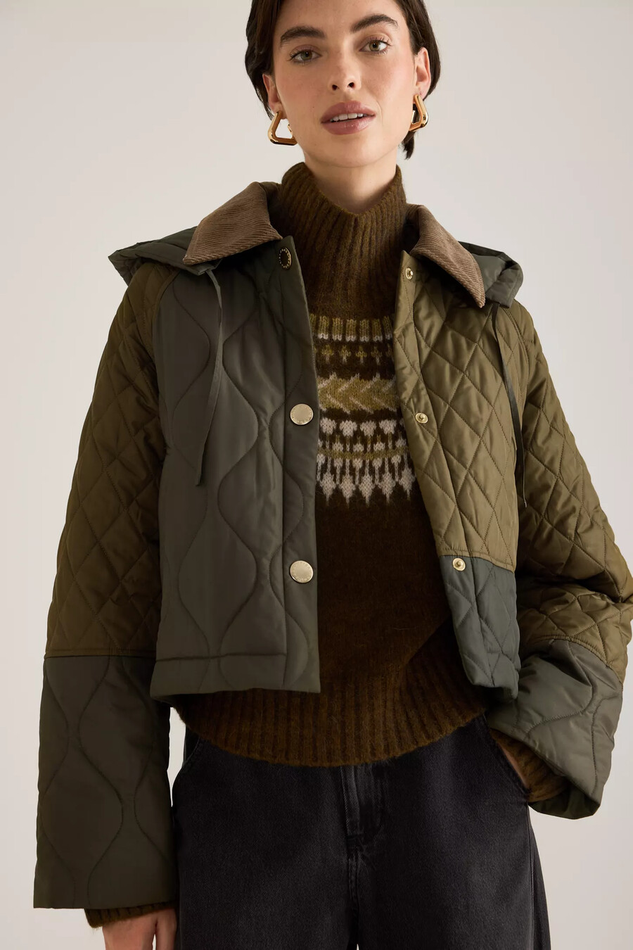 chaqueta acolchada barbour lilian