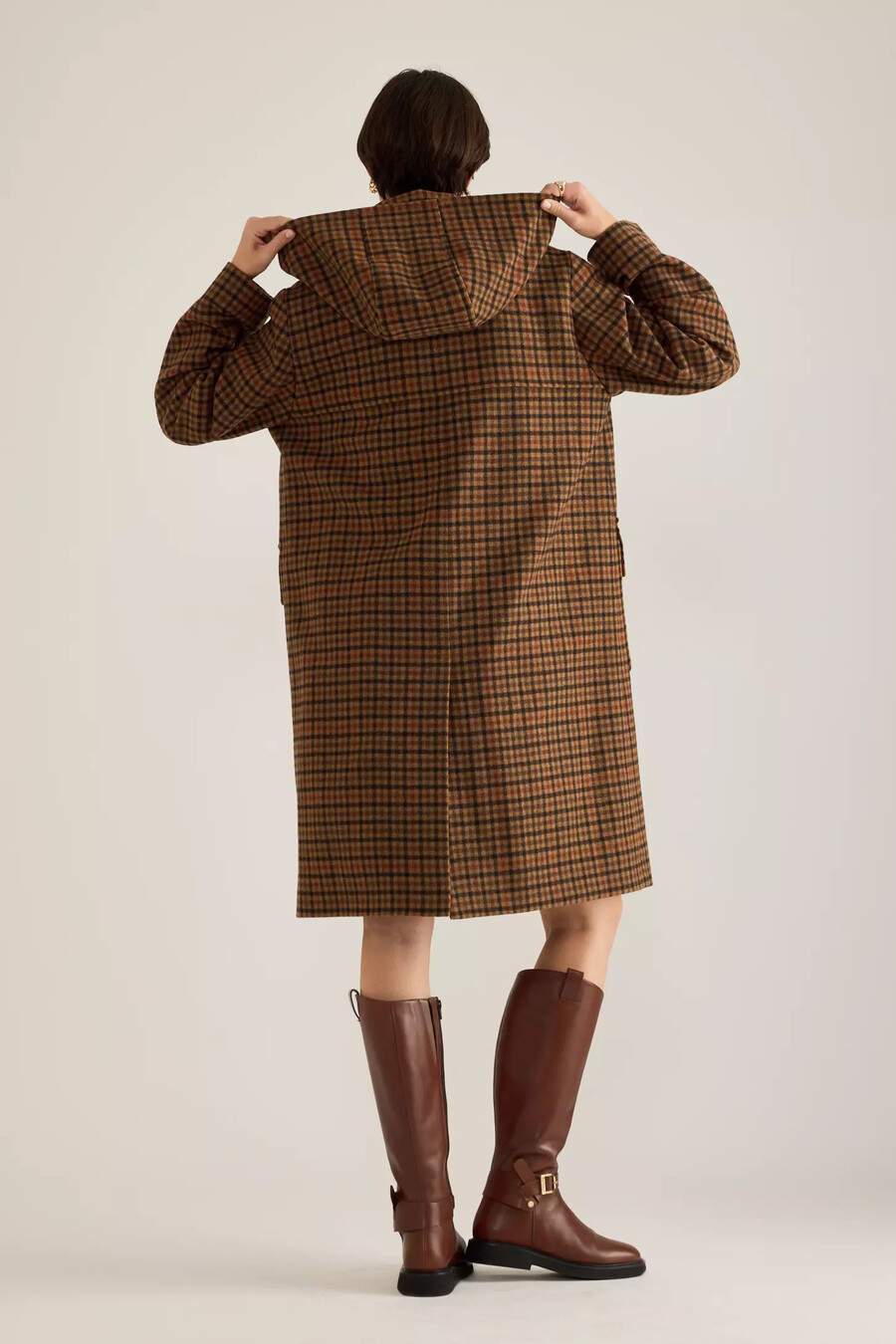 trenca a cuadros melody de barbour