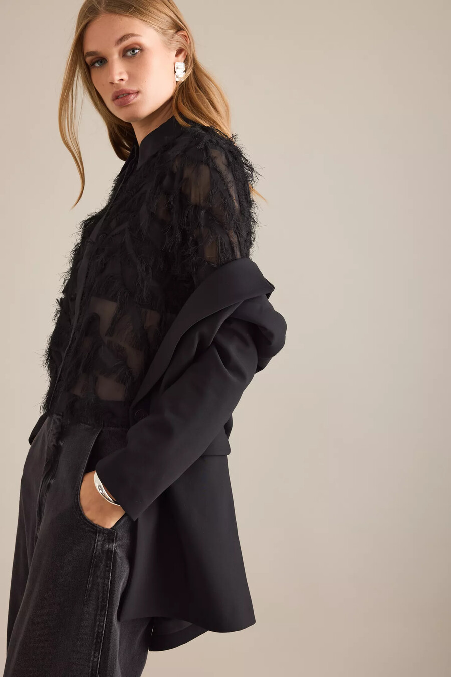 blazer extragrande rita seleccionado