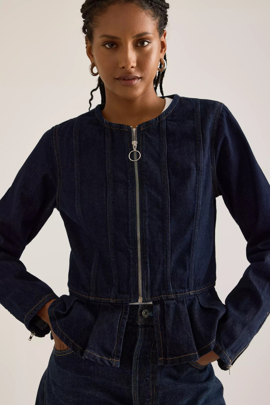 chaqueta vaquera seventy mochi zoe