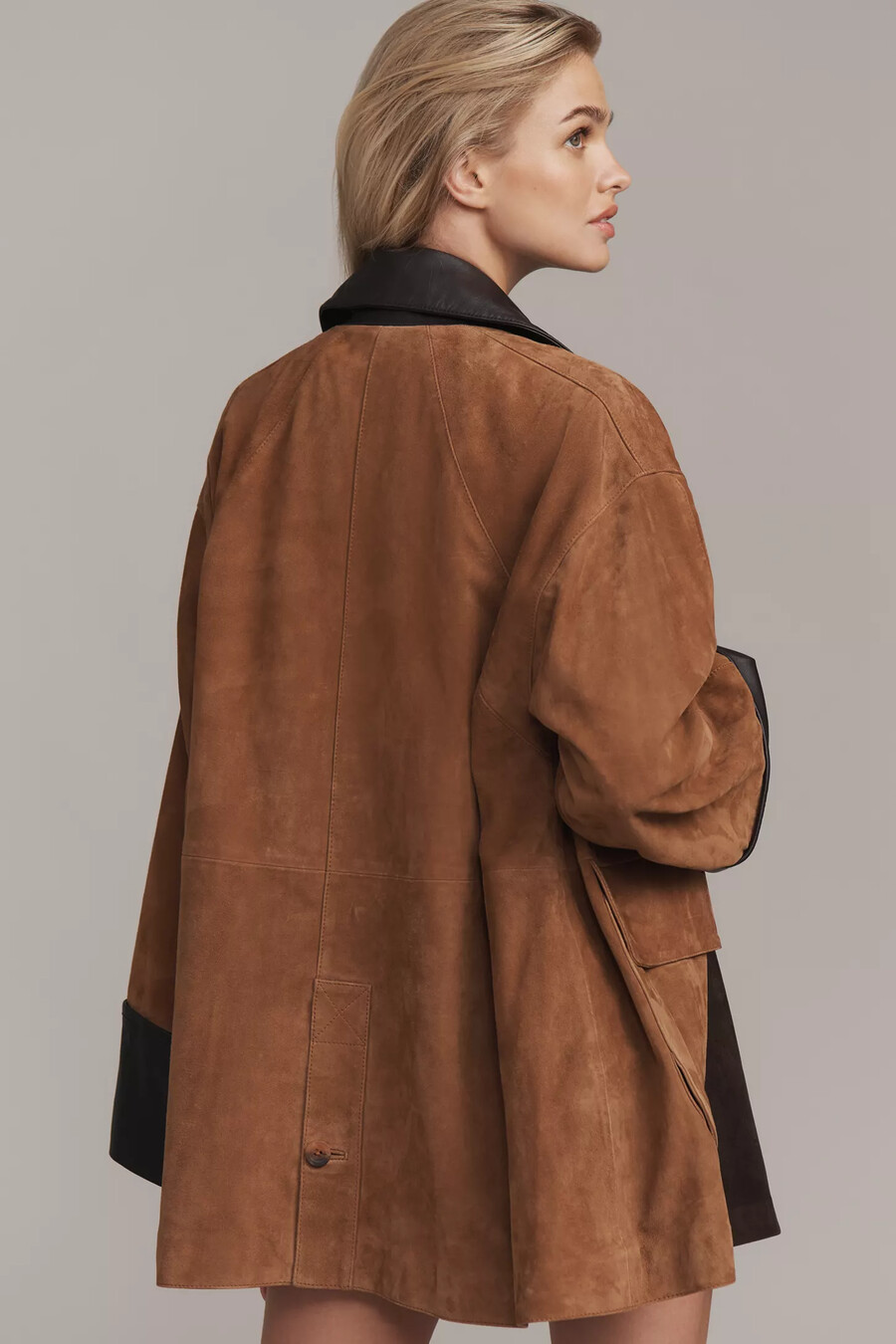 chaqueta de ante pilcro adelaide